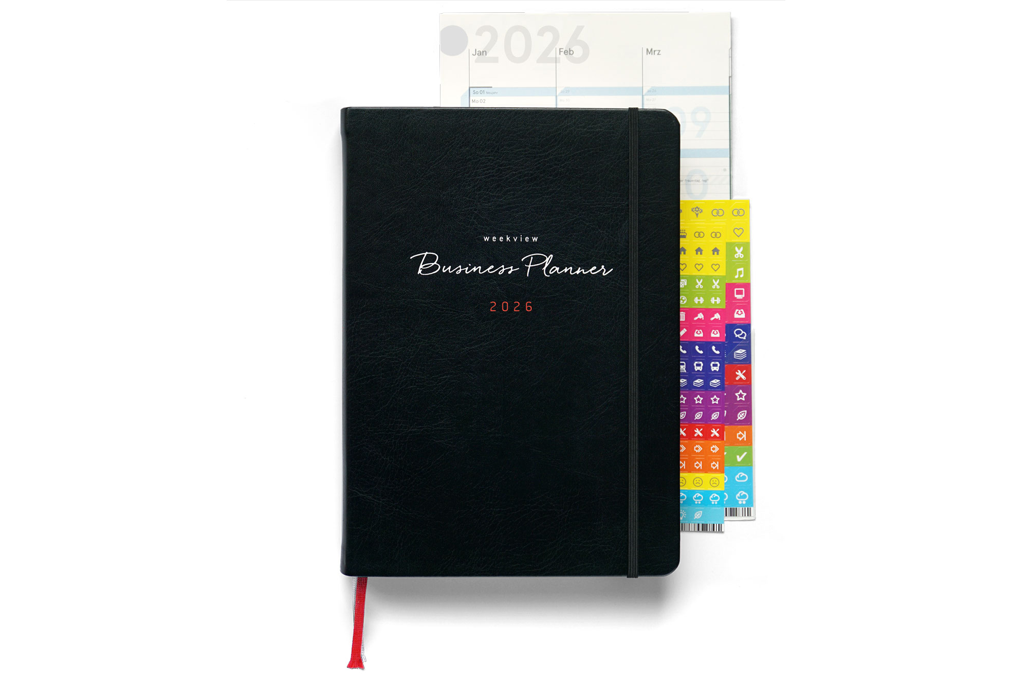 weekview Business Planner 2026 A5+ – Erfolgsplaner mit Wochen- & Quartalsplanung