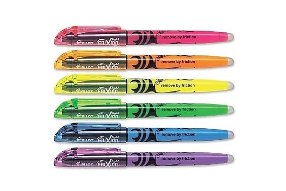 PILOT Frixion Light Textmarker - 6er Set