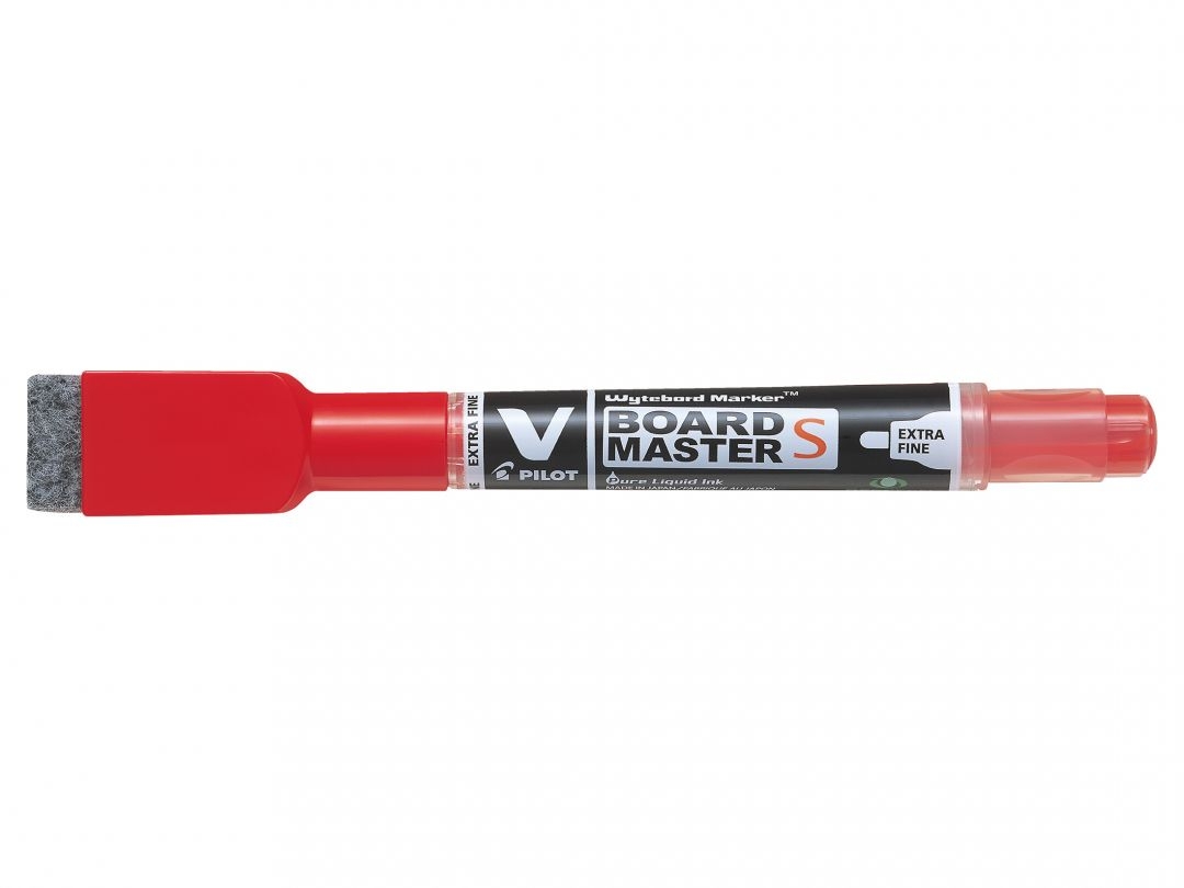 Magnetischer Pilot V-Board Master S - Extra Fein 1,3 mm (Begreen) - Rot