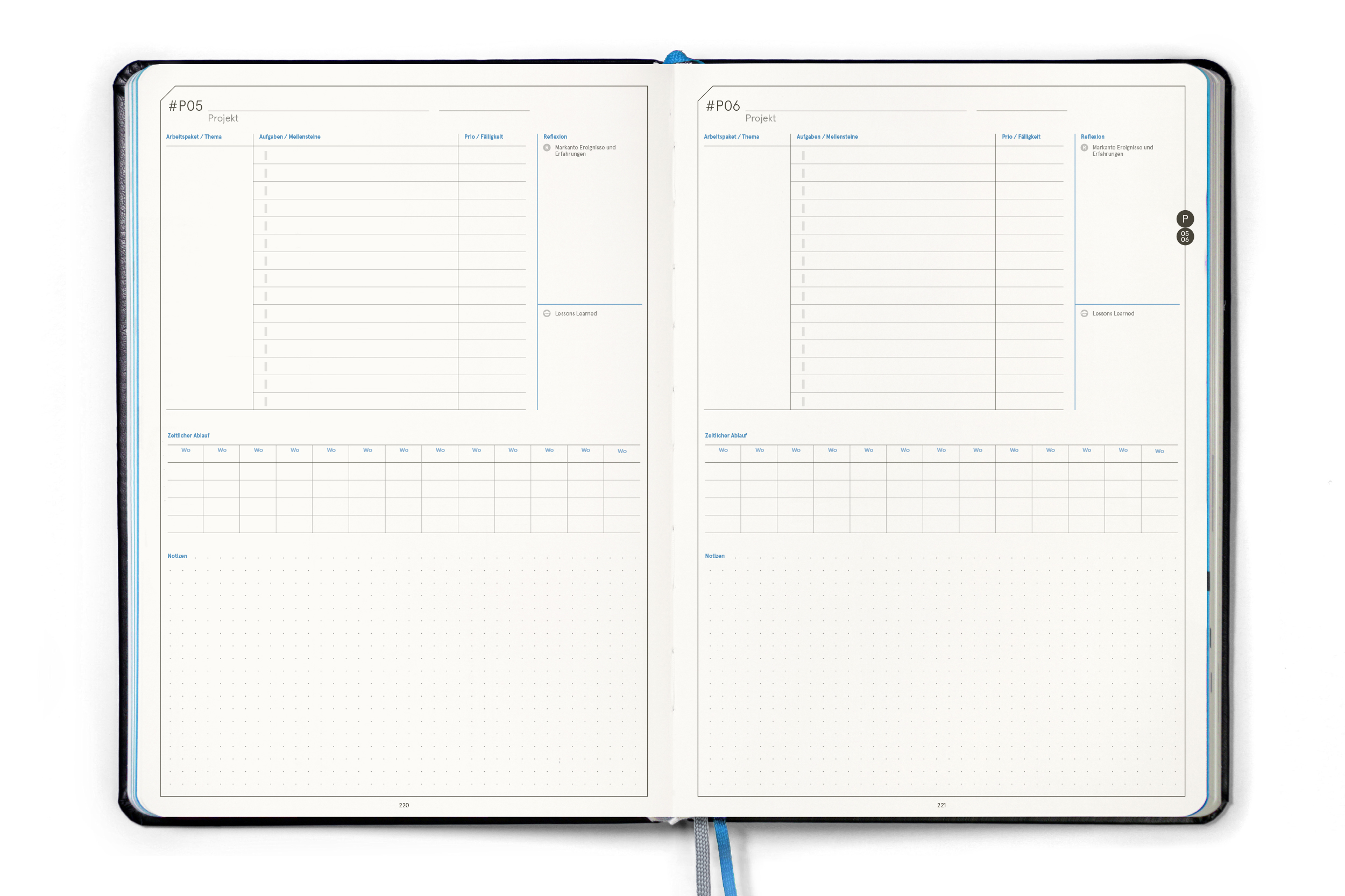 weekview Business Planner Pro A4 2027 – Terminplaner im Großformat