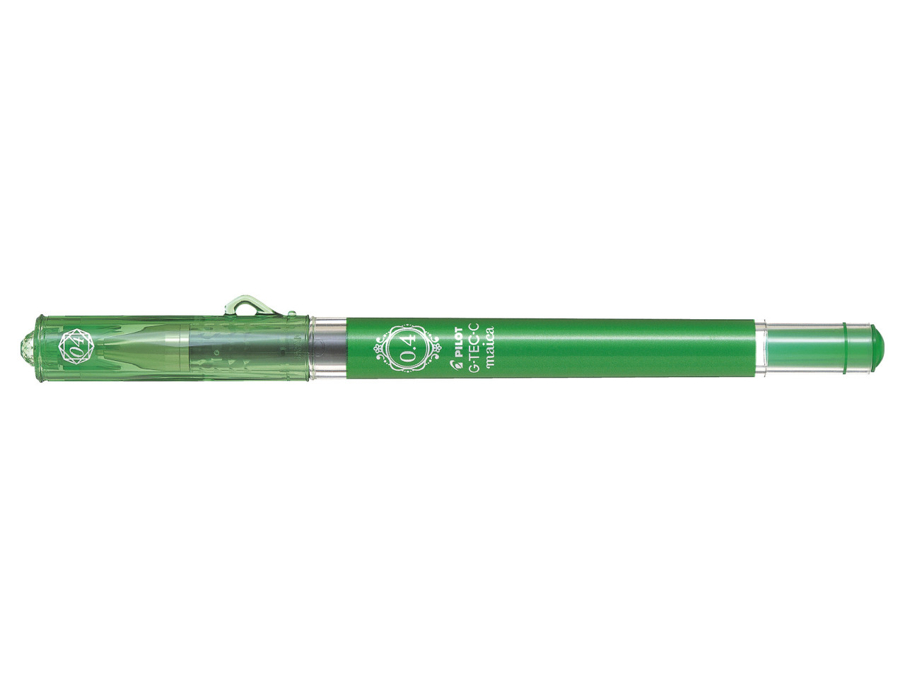 Pilot G-Tec-C Maica Tintenroller – ultrafeiner Gelstift 0,4 mm – Grün
