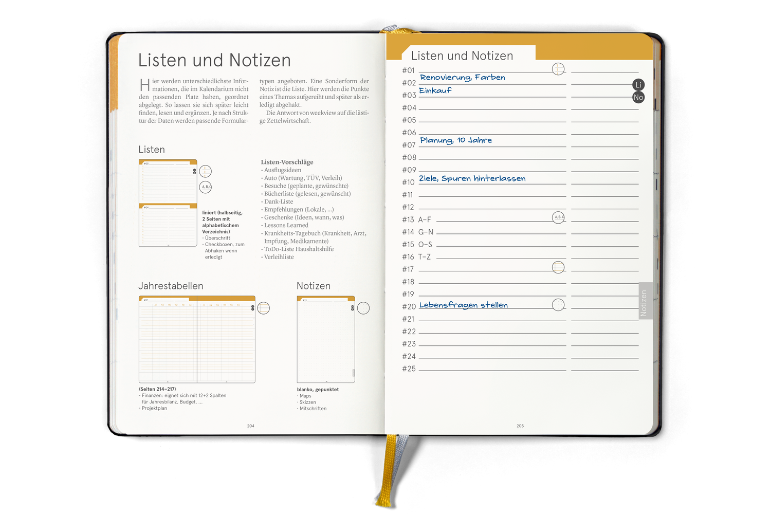 Cleveres Notizmanagement mit Hashtag-Methodik im compact extended