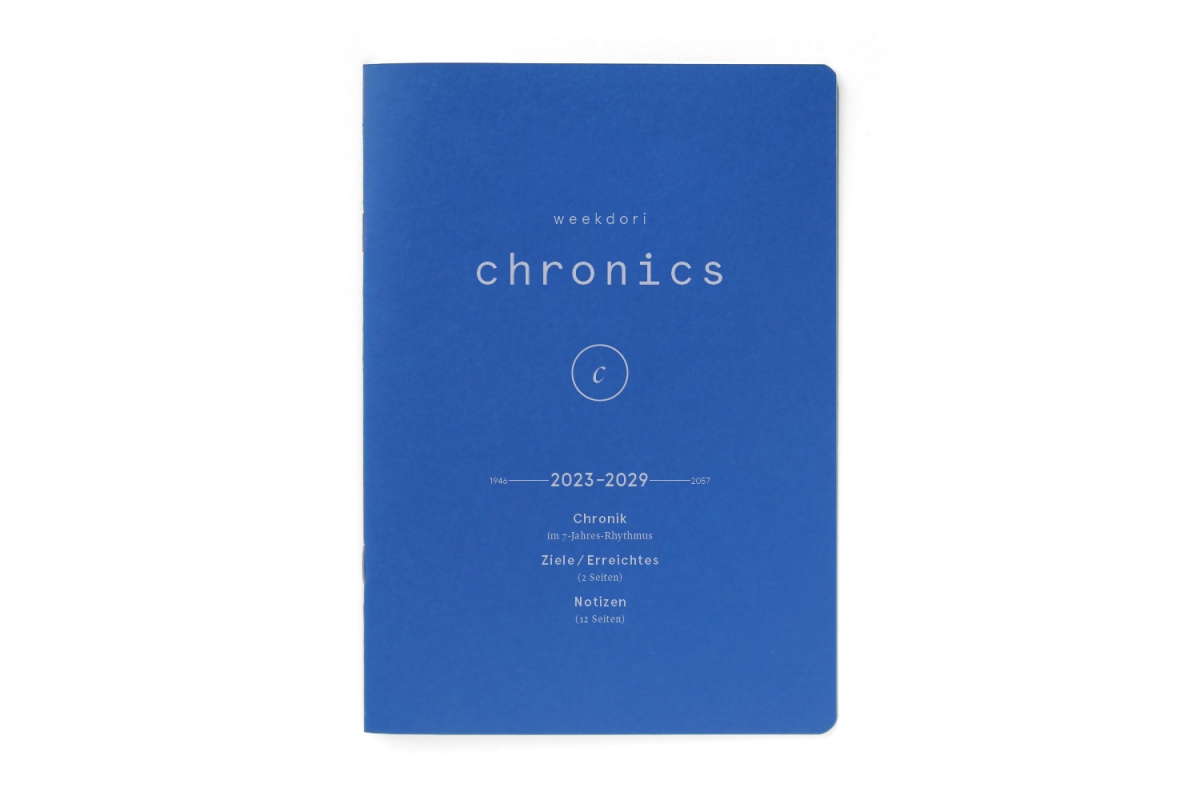 weekdori Set – 3 x A5 (friends, chronic, dotted), 1 x A6 (dotted)