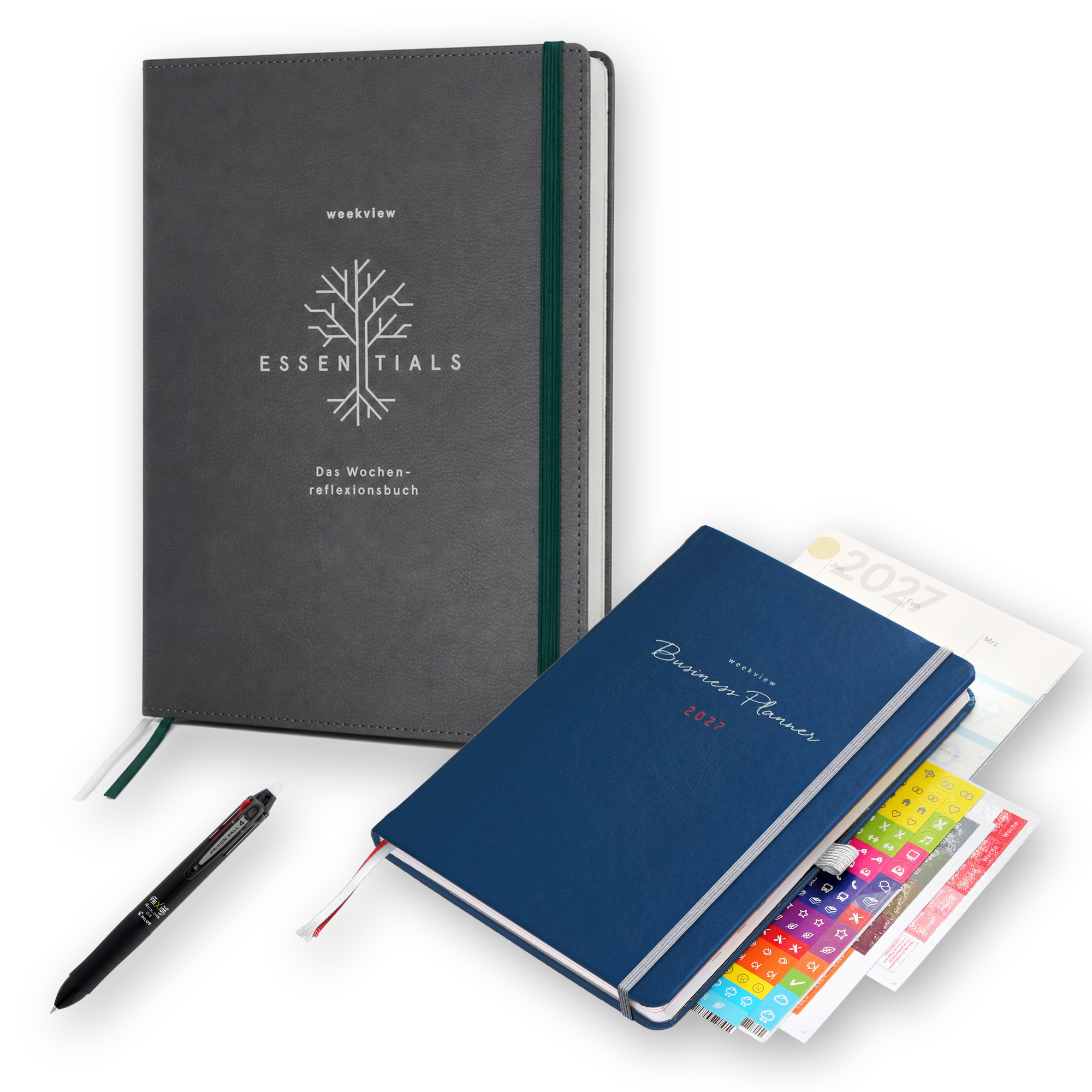 weekview Business Planner 2027 Bundle Essentials – Deep Ocean Edition