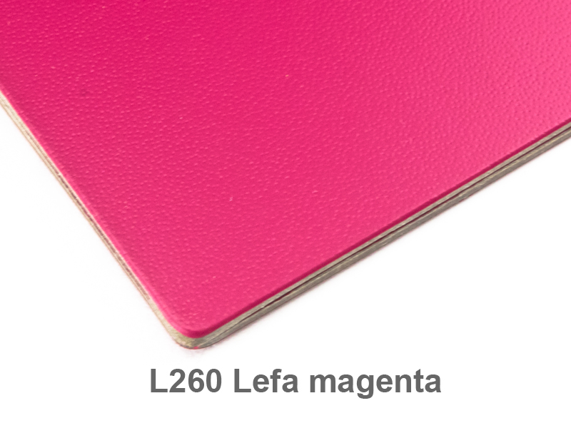 A5 X17 Hülle 4er Lefa Magenta inkl. ElastiXs