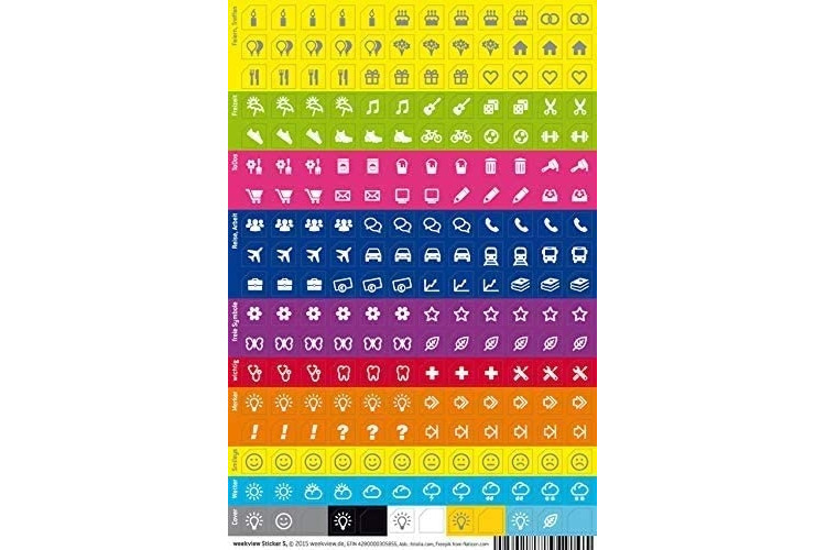 10er SET - Sticker S