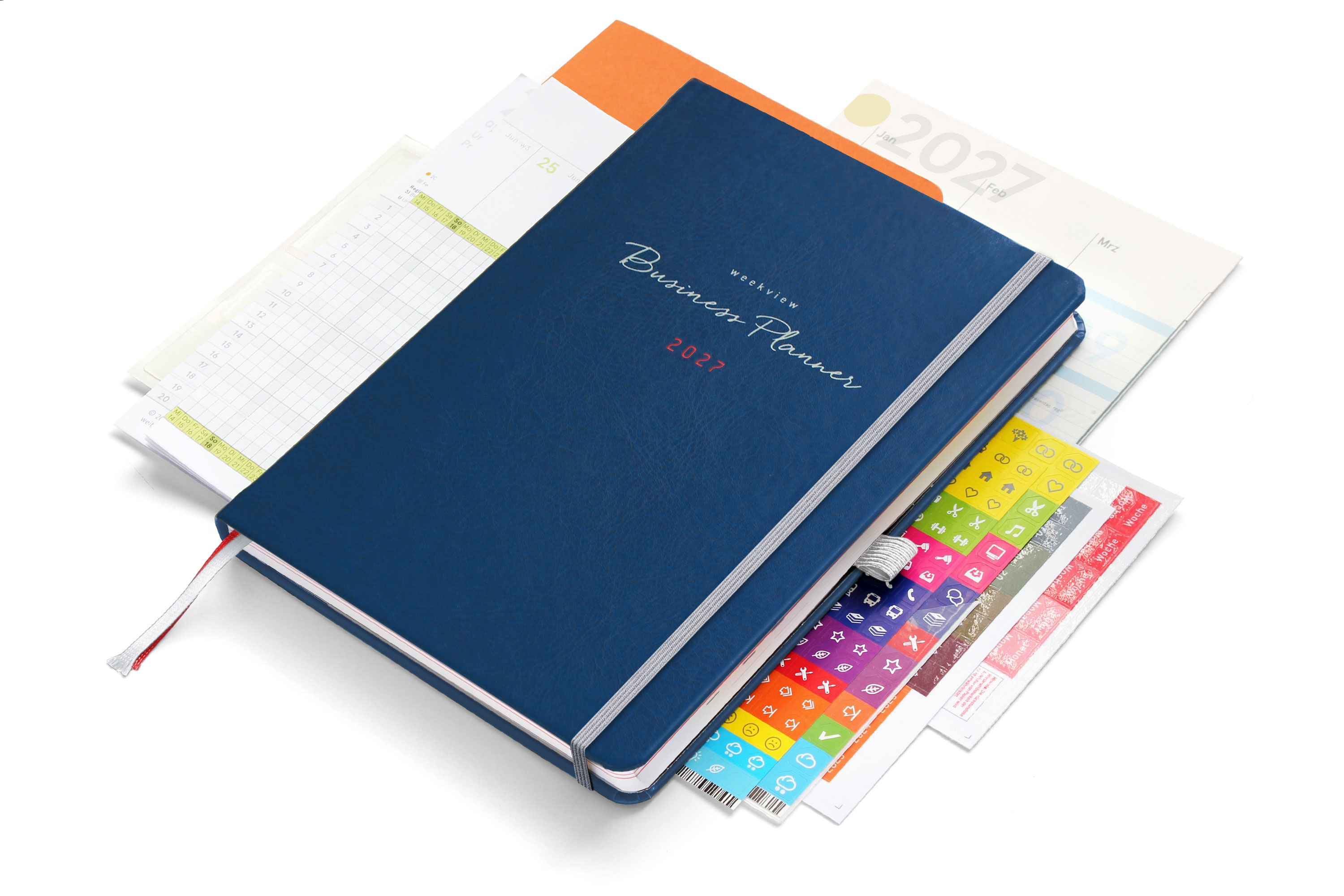 weekview Business Planner 2027 A5+ Premium Plus | Deep Ocean Edition