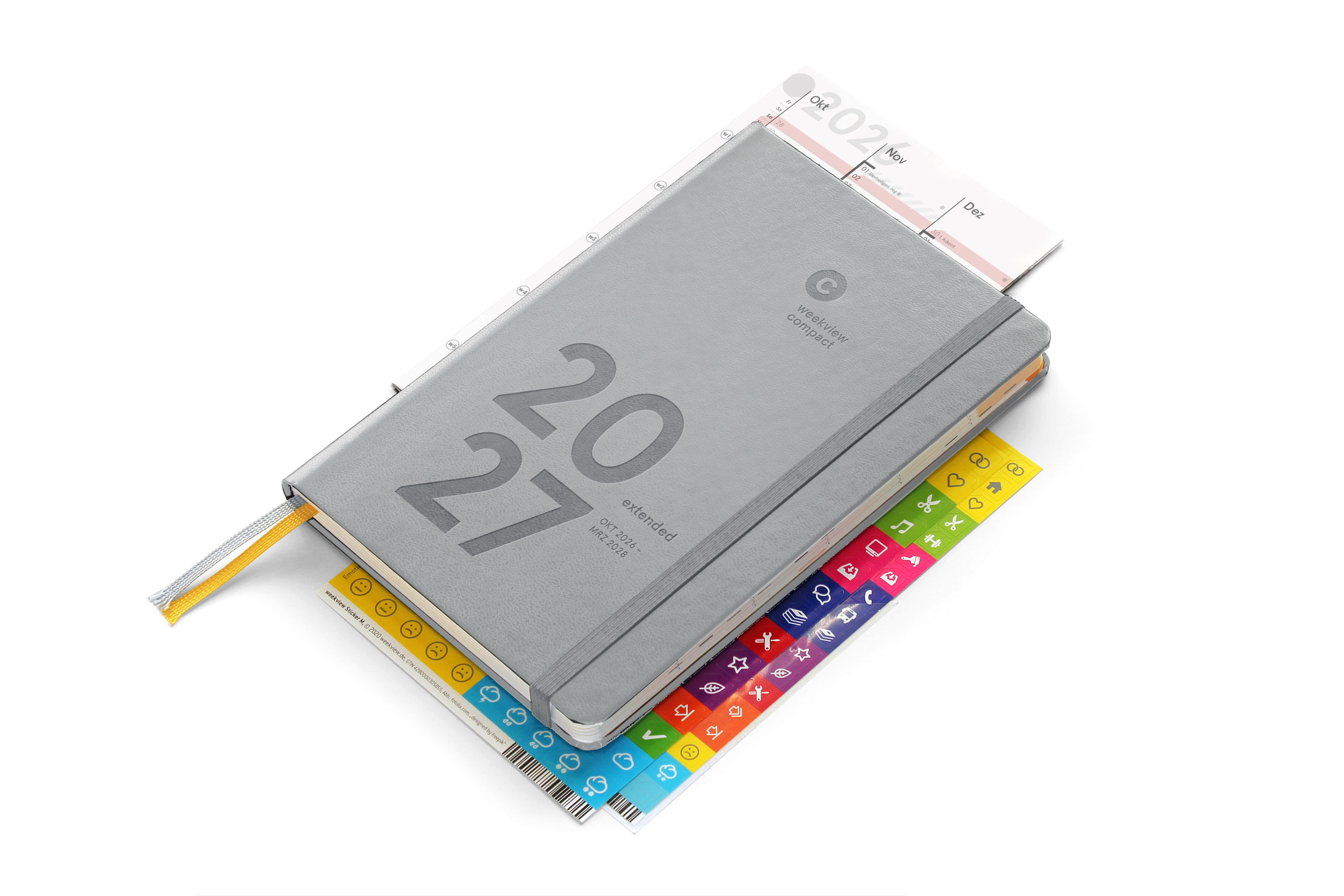 weekview compact extended 2027 Classic | Grey