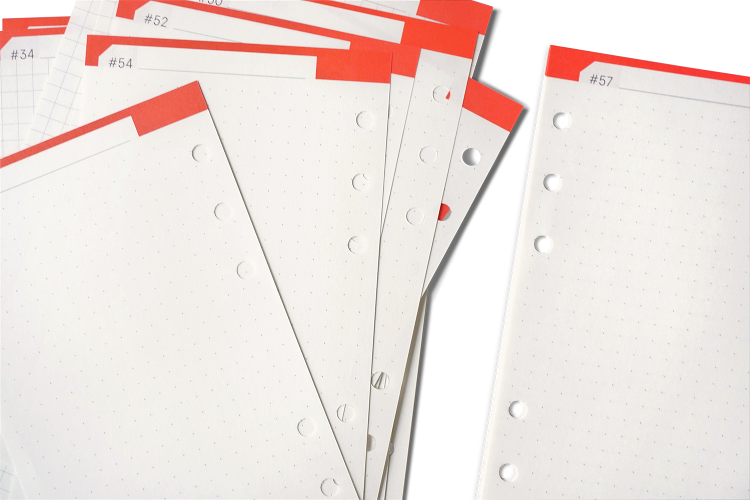 Personal Notizen , Filofax Lochung