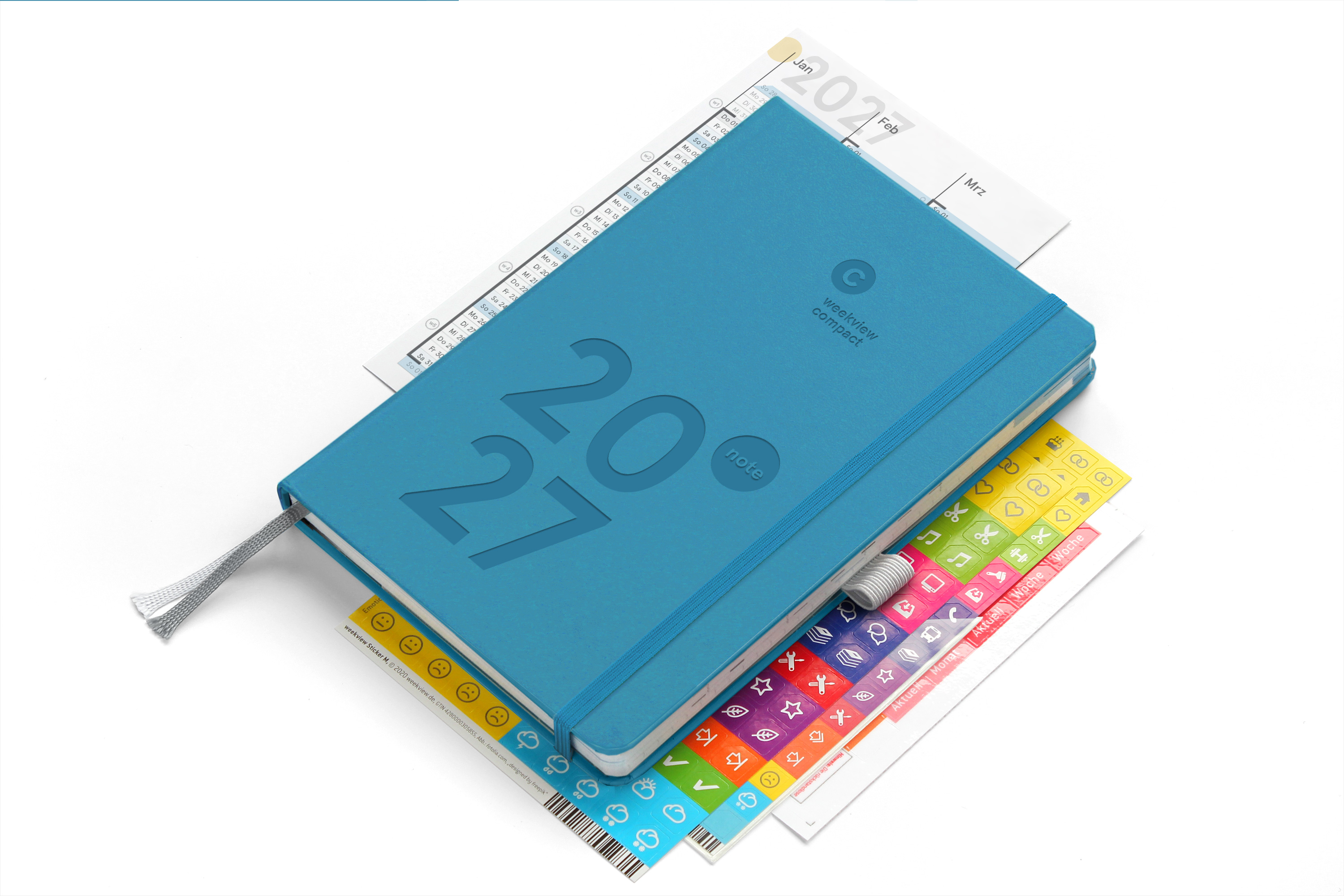 compact note 2027 Deep Teal A6+ Plus