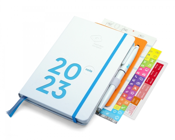 compact note Premium 2023 | white edition