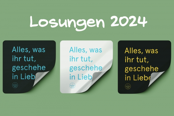 LosungsVers 2024 in 3 Varianten