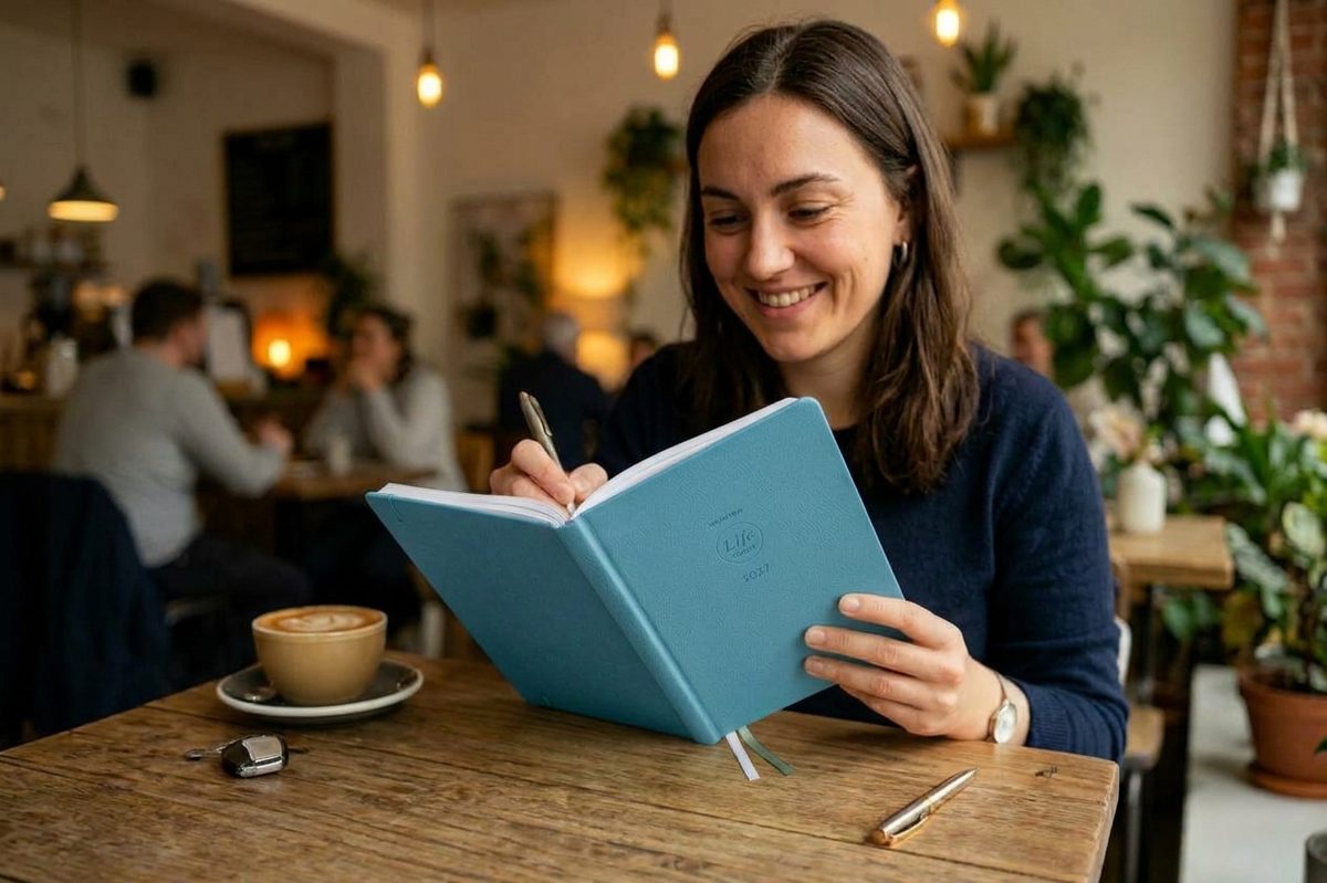 LifeCoach 2027 im Alltag: eine Nutzerin plant ihre Woche