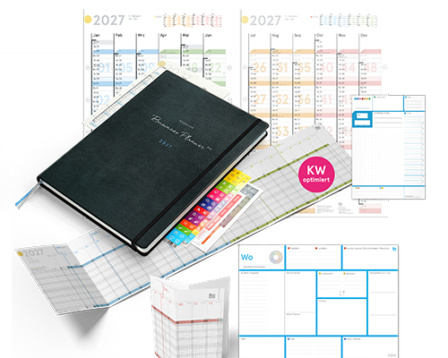 Business Planner Pro A4 2027 Bundle Pads