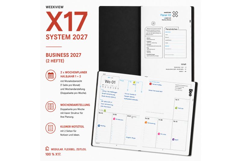 A5 X17 Business 2027