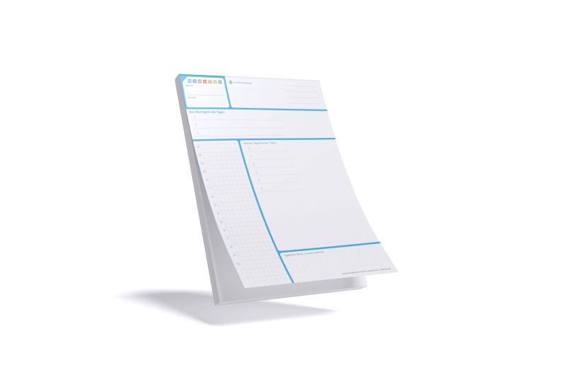 weekview A5 DayPad 4.0 | Der NotizBlock für das Wichtigste des Tages